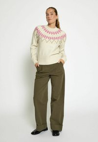 Desires SUTTON GRS FAIR ISLE - Pulover - p pink sand pr