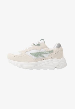 HTS SHADOW RGS UNISEX - Training shoe - white/sage green