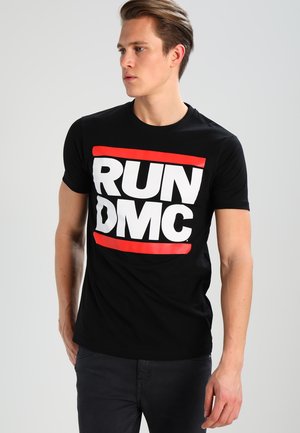 RUN DMC - Potiskana majica - black