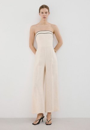 Mango ADULT - Jumpsuit - beige