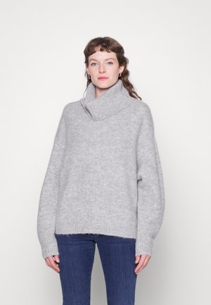 LYLAH ROLLNECK - Jumper - grey heather
