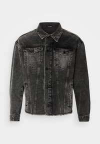 OVER FIT IN - Veste en jean - nero