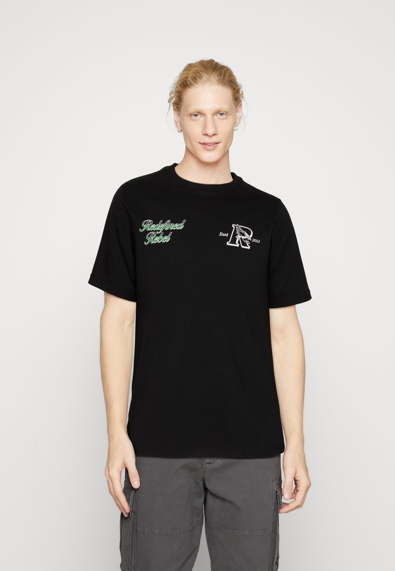 Redefined Rebel PABLO - Triko s potiskem - black