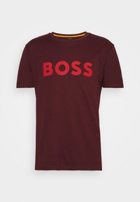 Não selecionado, dark red