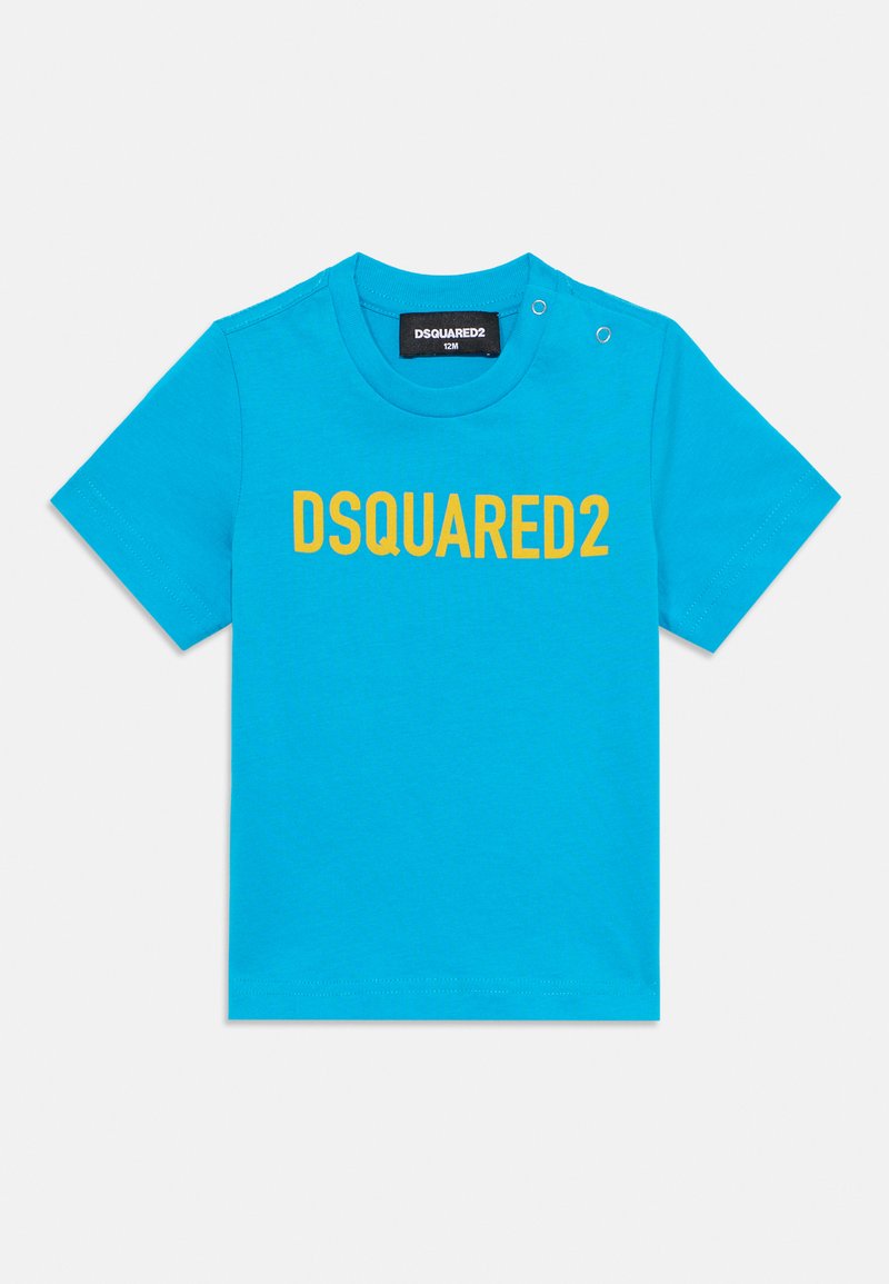 Dsquared2 T-shirt print blauw
