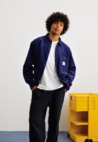 Carhartt WIP FLINT SHIRT - Skjorta - aura rinsed