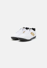 Lotto STADIO 705 TF UNISEX - Scarpe da calcio per terreni sintetici - all white/light platino