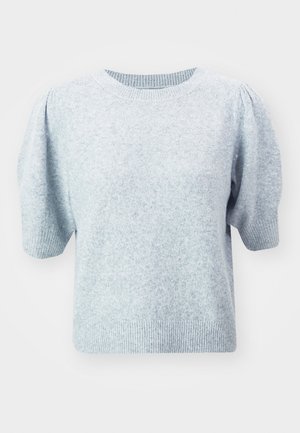 ONLY ONLRICA LIFE - Triko s potiskem - light grey
