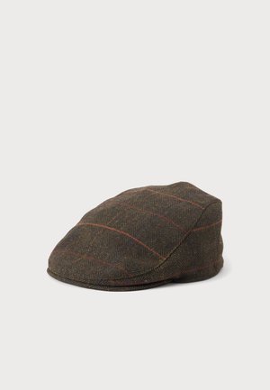 Barbour, CHEVIOT FLAT - Плетена шапка - olive