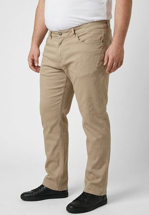 Men Plus COLORJEANS,5-POCKET,REGULARFIT,DEHNBUND,BIS72 - Jeans Slim Fit - sand