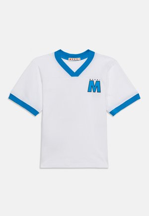 UNISEX - Μπλουζάκι με στάμπα - white/marine