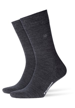 Burlington LEEDS - Chaussettes - asphalt mel