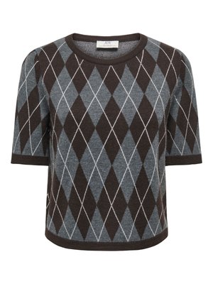 JDY, JDYMAGGY - Tricou cu imprimeu - dark grey melange