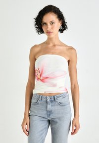 Gina Tricot - TUBE  - Viršus - white Miniatiūros vaizdas 1