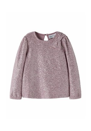 Name it, LONG SLEEVED TOP GLITTER - T-shirt à manches longues - mauve shadows