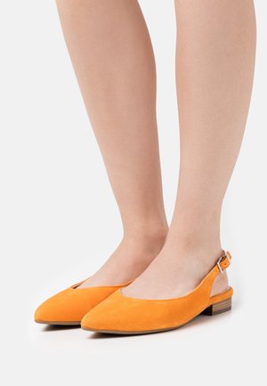 Peter Kaiser, Ballerines à brides arrière - orange