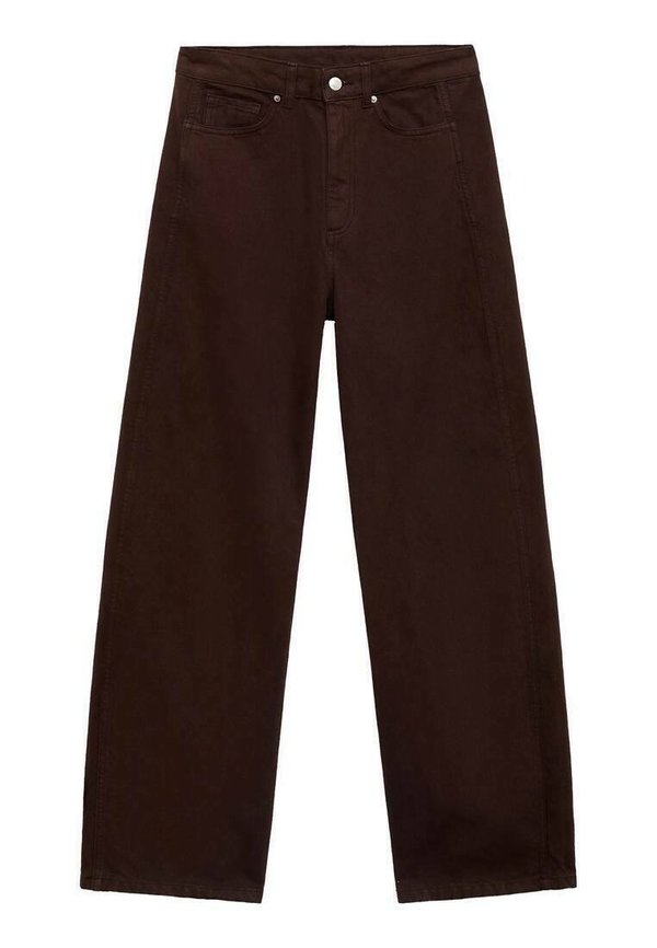 Relaxed fit jeans - chocolate2