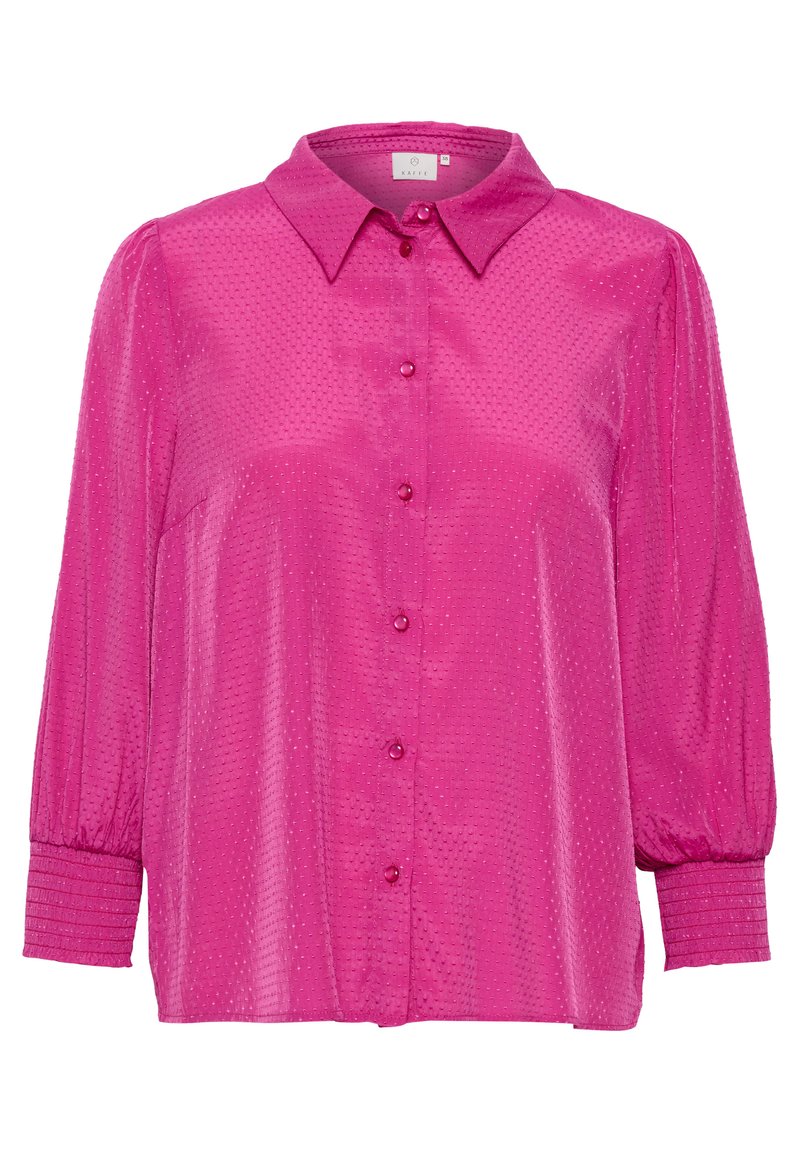 Kaffe Overhemdblouse gemêleerd donkerroze Kaffe Overhemdblouse gemêleerd donkerroze