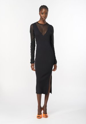 Pinko BERGAMOTTO - Robe fourreau - limo black