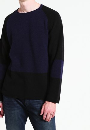Strickpullover - black