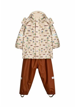 SET 2 PIECE - REGULAR FIT - Parka - brown bug