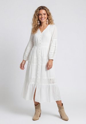 IZIA, IZIA DRESS - Blousejurk - white