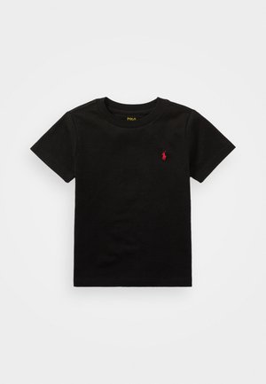 Polo Ralph Lauren COTTON JERSEY CREWNECK TEE 2-6Y UNISEX - Pamata T-krekls - black/red