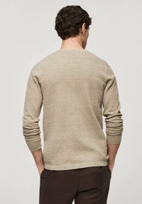 Mango Strickpullover - sand