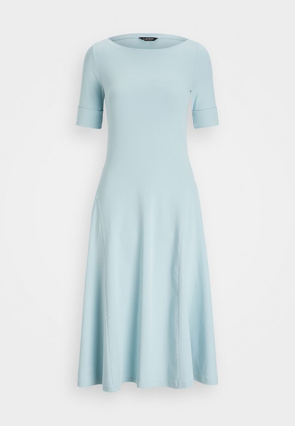 MUNZIE STRETCH COTTON MIDI DRESS - Jersey dress - aqua pearl2