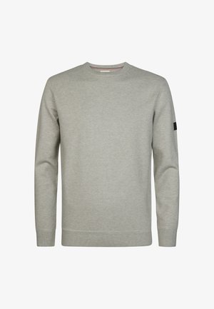 Petrol Industries, MELANGE ROUND NECK KNIT STONEBEND - Strickpullover - ice grey