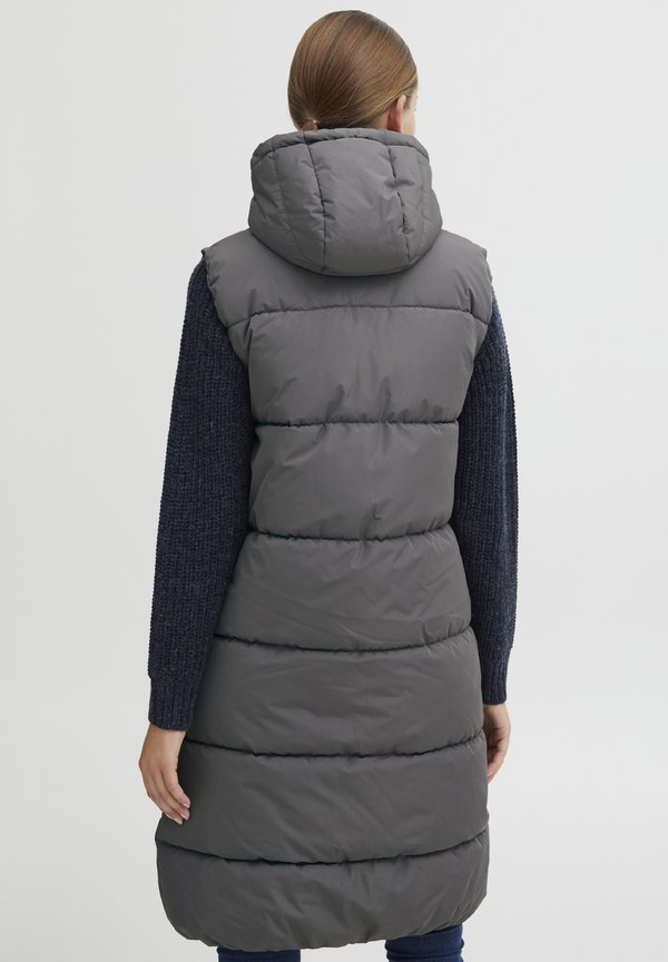 OXSOLICE - Waistcoat - pewter4