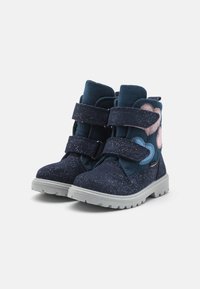 Superfit SPIRIT - Bottes de neige - blau/rosa