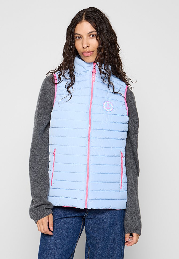 zwillingsherz Bodywarmer lichtblauw zwillingsherz Bodywarmer lichtblauw