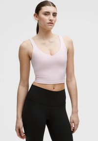 ALIGN™ - Lengvai krūtinę prilaikanti sportinė liemenėlė - pink organza
