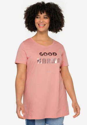 Print T-shirt - pink
