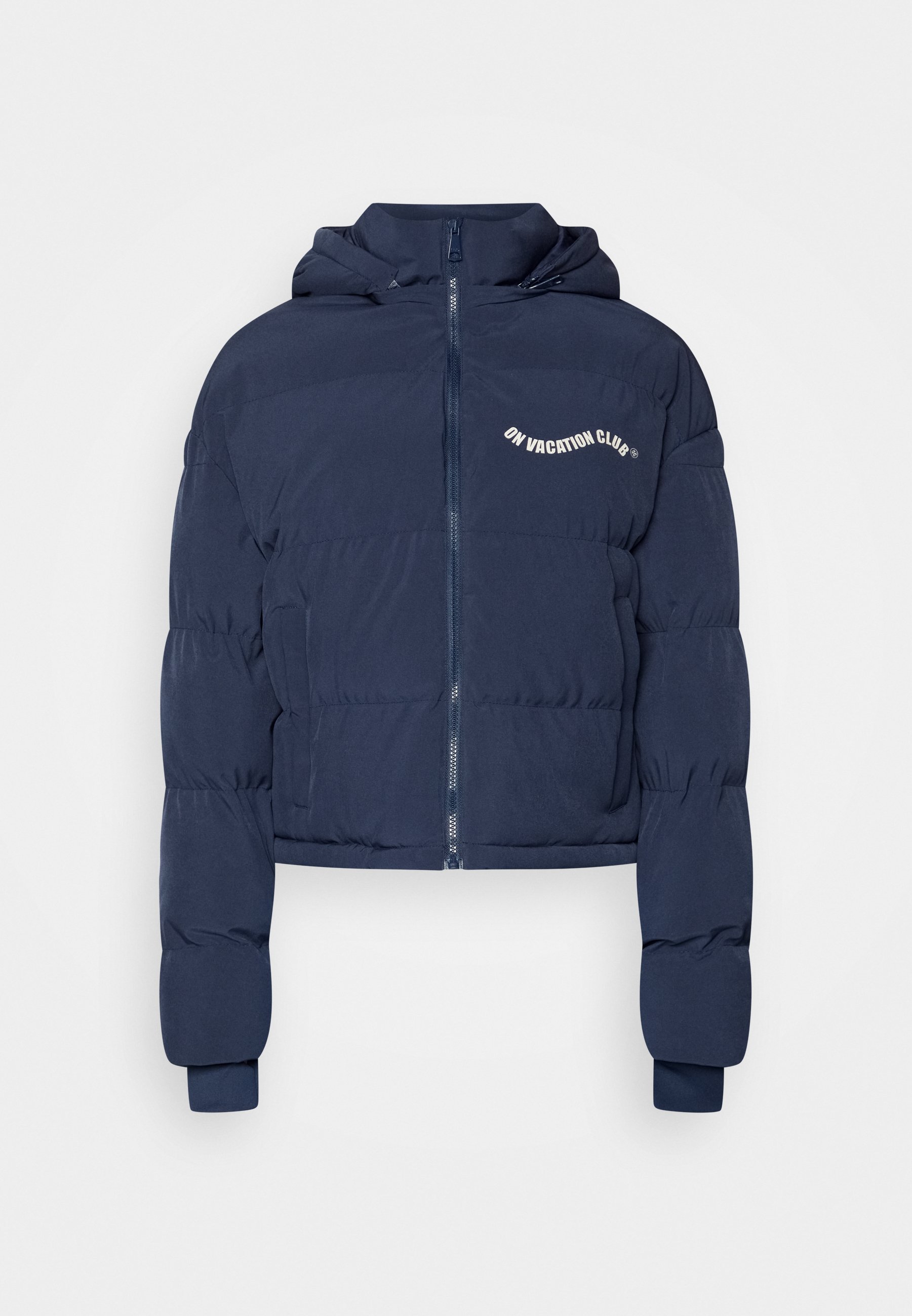 on Vacation Puffer Jacket Swung Winter Coat Navy, Women's, Size: Medium, Dark Blue