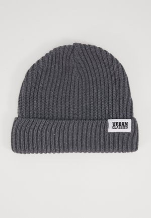 FISHERMAN BEANIE - Vunena kapa - asphalt