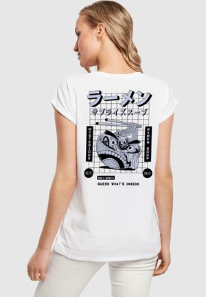 TORC - RAMEN SOUP - Print T-shirt - white