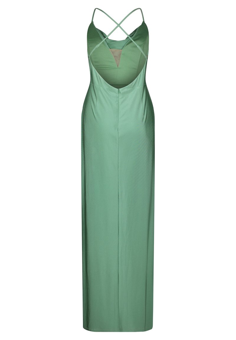 green emerald velvet dress Rat and Boa main image 0