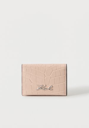 KARL LAGERFELD, SIGNATURE BIFOLD - Πορτοφόλι - nude pink