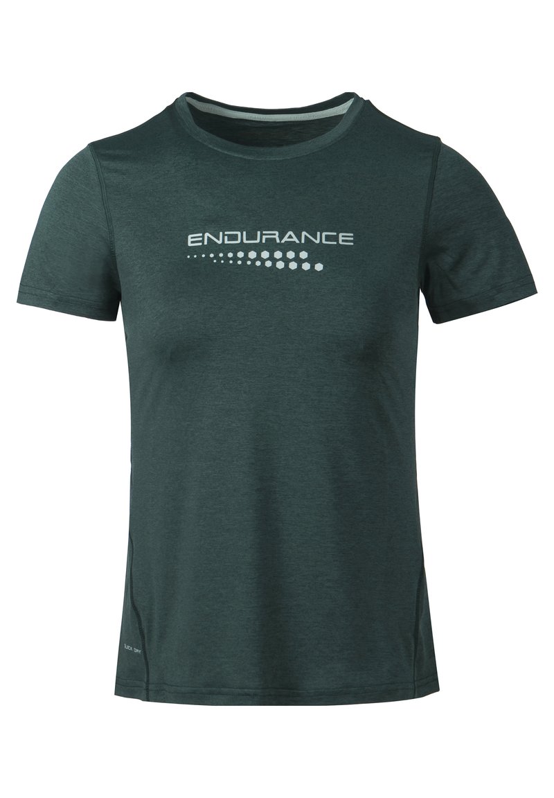 Endurance WANGE MELANGE - Sports T-shirts -  ponderosa pine