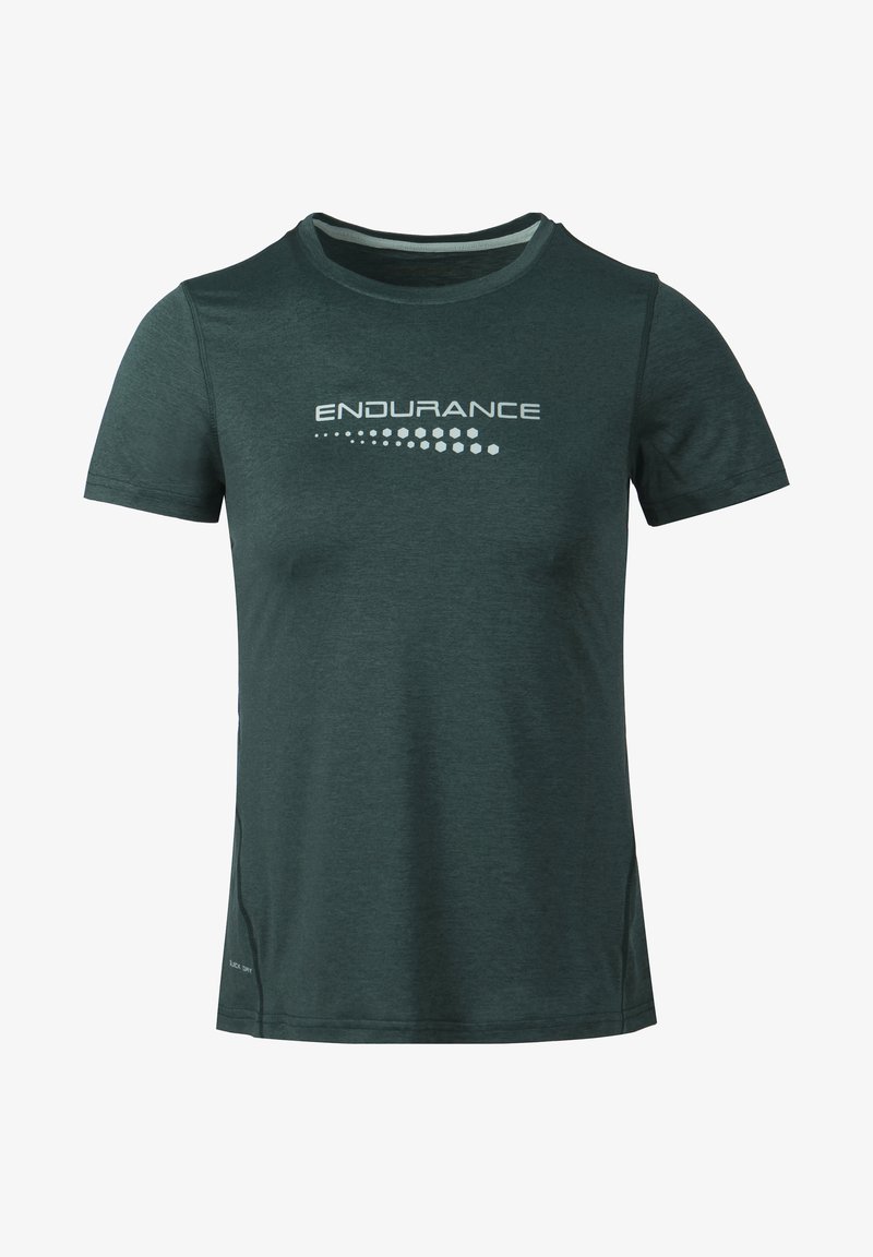 Endurance WANGE MELANGE - Sport T-Shirt - ponderosa pine