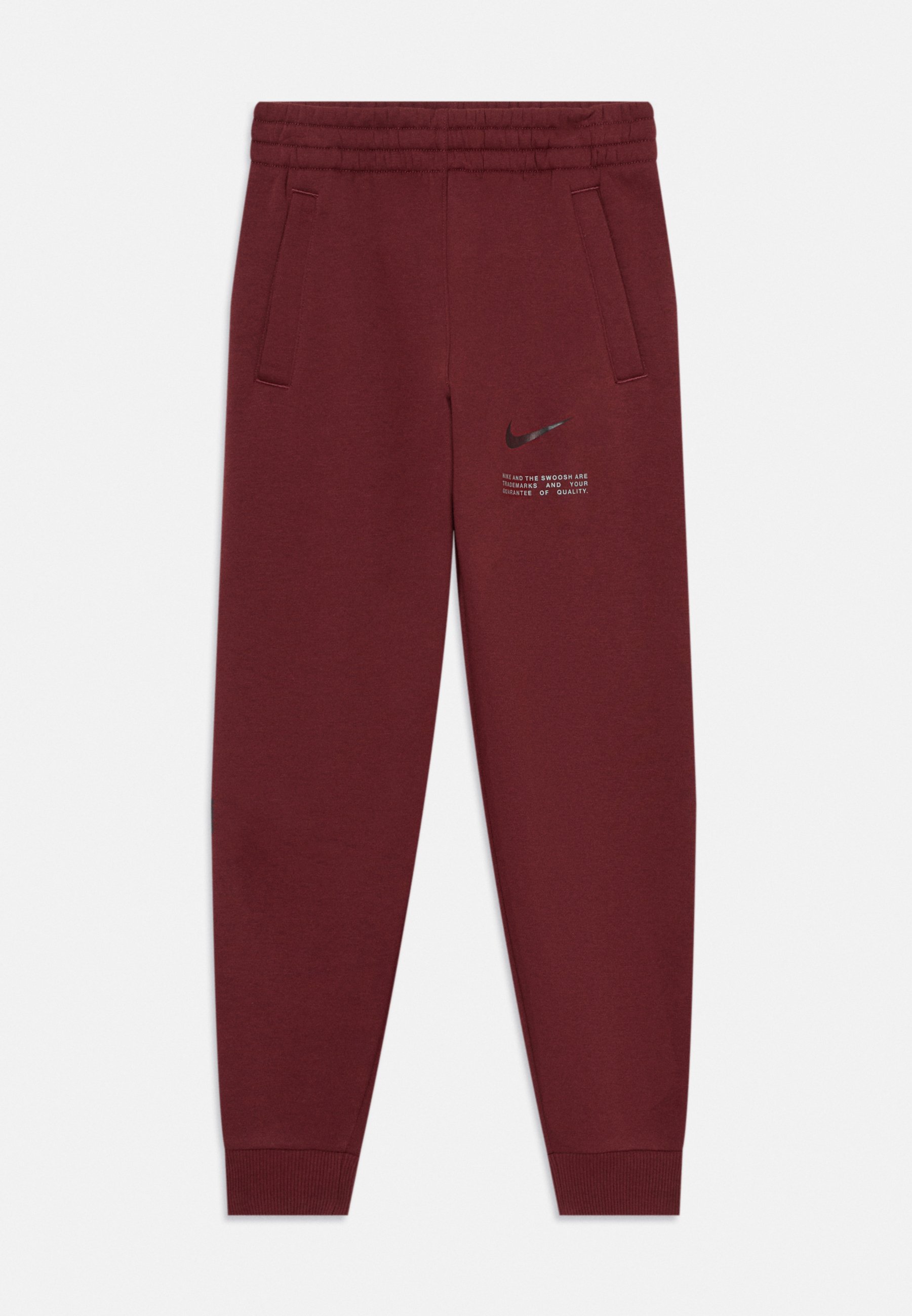 nike red swoosh joggers