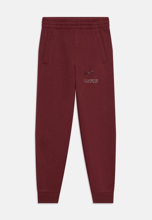 CLUB UNISEX - Joggebukse - dark team red/black