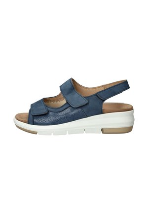 MAIRA - Sandalen met sleehak - blauw
