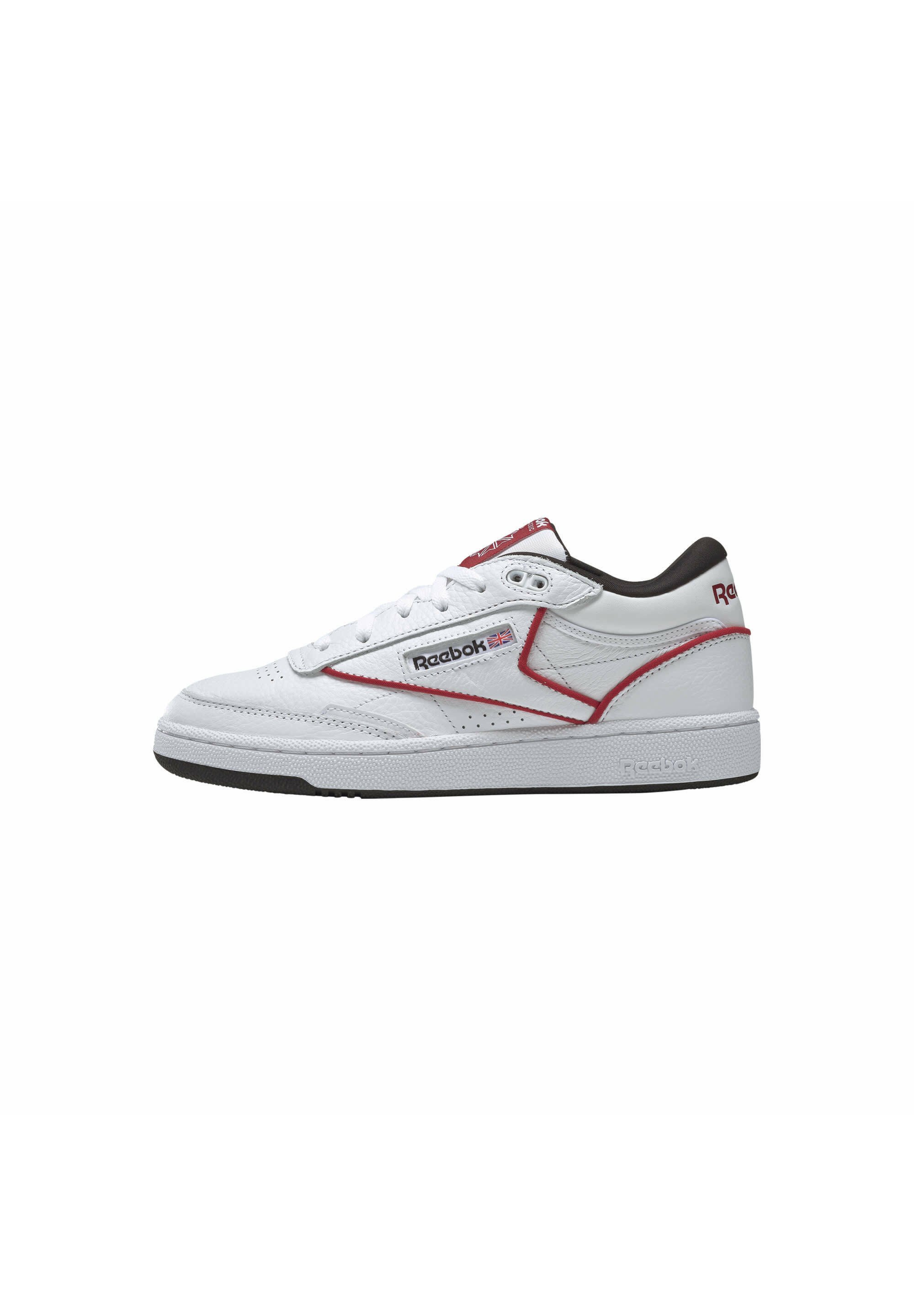Reebok Classic CLUB C MID II - Sneakers laag - white/wit - Zalando.nl