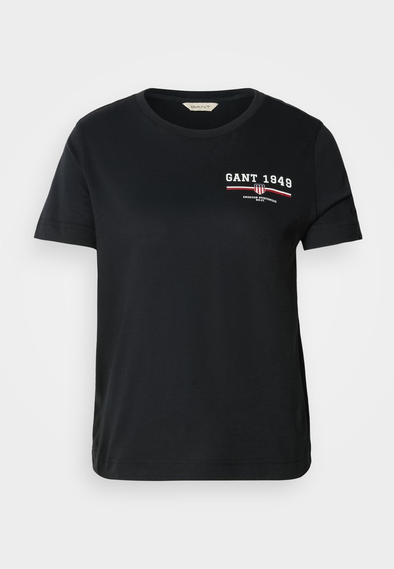 Gant T-shirt basic zwart