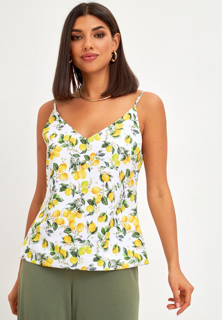 Manii'ta Lacitta Top - white/weiß - Zalando.de