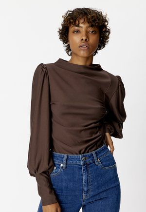 RIFA PUFF - Blouse - coffee bean
