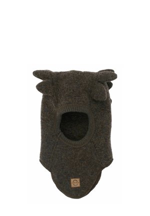 FULLFACE CROCO - Căciulă beanie - dark brown melange